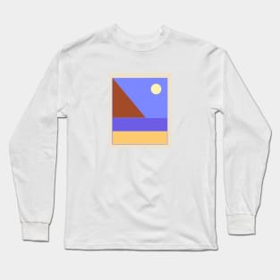 Beachy geometry Long Sleeve T-Shirt